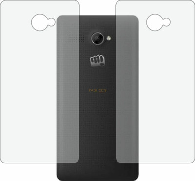 Fasheen Back Screen Guard for MICROMAX BOLT Q381 (Matte Finish)(Pack of 2)