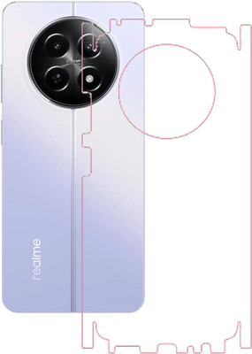 KMPERED Back Screen Guard for Realme 12X 5G (MATTE)(Pack of 1)