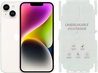 BRENZZ Back Screen Guard for Apple iPhone 13, iPhone 13, (FULL)(Pack of 1)