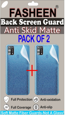 Fasheen Back Screen Guard for INFINIX HOT 12i X665 (Matte Finish)(Pack of 2)