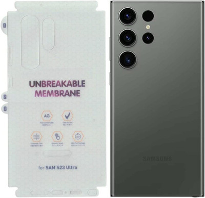VOLMERE Back Screen Guard for Samsung Galaxy S23 Ultra Matte Finish Back & Sides Screen Guard Protector(Pack of 1)