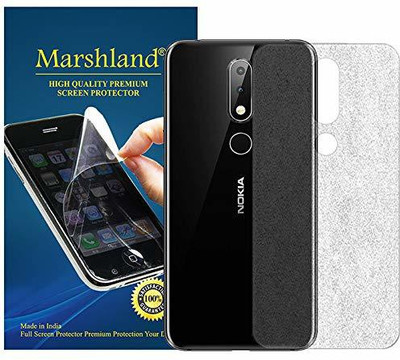 MARSHLAND Back Screen Guard for Nokia, 6.1 Plus, matte Finish(Pack of 1)