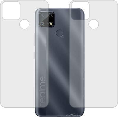 TELTREK Back Screen Guard for REALME C25S RMX3195 (Matte Finish)(Pack of 2)