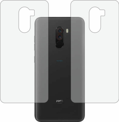 TELTREK Back Screen Guard for XIAOMI POCO F1 (Matte Finish)(Pack of 2)