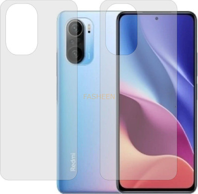 Fasheen Back Screen Guard for POCO F3 M2012K11AG (Matte Finish)(Pack of 2)