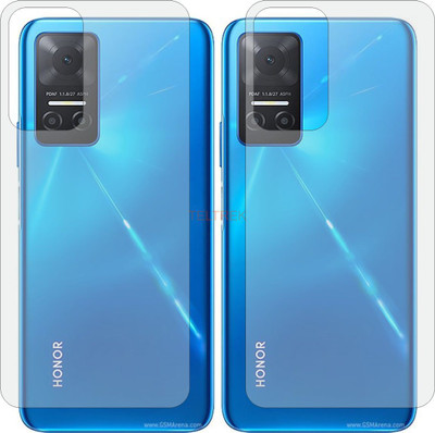 TELTREK Back Screen Guard for HUAWEI HONOR PLAY 6T CMAAN40 (Matte Finish)(Pack of 2)