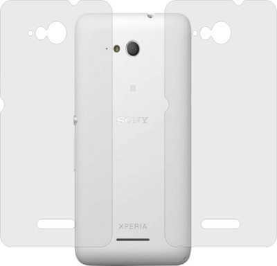 TELTREK Back Screen Guard for SONY XPERIA E4G DUAL(Pack of 2)