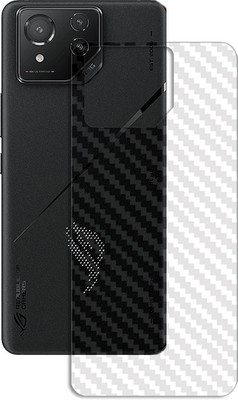 MUTAALI Back Screen Guard for Asus ROG Phone 8 Pro Back Carbon Fiber Skin with camera lens(Pack of 1)