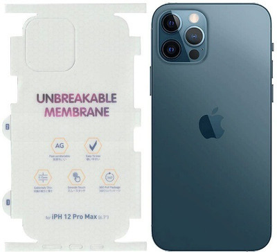 VOLMERE Back Screen Guard for Apple iPhone 12 Pro Max(Pack of 1)