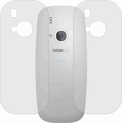 TELTREK Back Screen Guard for NOKIA 3310 DS (Matte Finish)(Pack of 2)