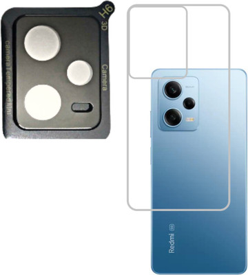 Tech Konnect Back Screen Guard for Redmi Note 12 Pro 5G , Redmi Note 12 Pro Camera Lens Protector, Redmi Note 12 Pro Back Screenguard Camera Glass(Pack of 2)