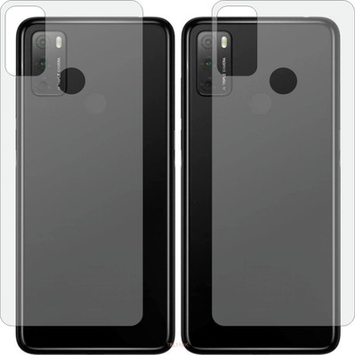 TELTREK Back Screen Guard for ALCATEL 3L 2021 (Matte Finish)(Pack of 2)