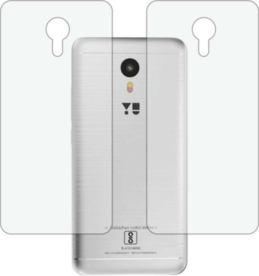 ZINGTEL Back Screen Guard for MICROMAX YU YUNICORN (Matte Finish)(Pack of 2)