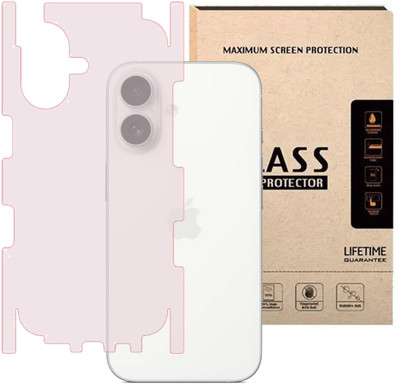 KMPERED Back Screen Guard for iphone 16 PLUS, IPHONE 16 PLUS, IPHONE 16 +, iphone 16 +(Pack of 1)