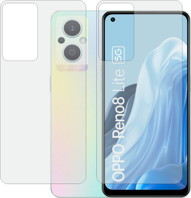 ZINGTEL Back Screen Guard for OPPO RENO8 LITE 5G (Matte Finish)(Pack of 2)
