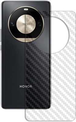 MUTAALI Back Screen Guard for Honor X50 Pro Back Carbon Fiber Skin with camera lens(Pack of 1)