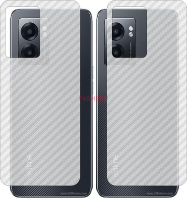Fasheen Back Screen Guard for REALME Q5 i (3D Carbon Fiber Finish)(Pack of 2)