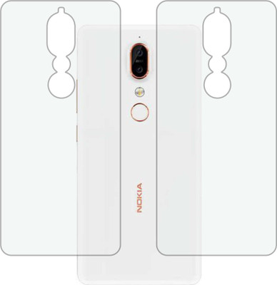 ZINGTEL Back Screen Guard for NOKIA X6 (Matte Finish)(Pack of 2)