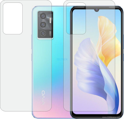 TELTREK Back Screen Guard for VIVO V23 E 5G V2126 (Matte Finish)(Pack of 2)