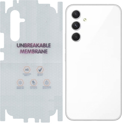 yuvu77 Back Screen Guard for Samsung Galaxy A54 5G, Membrane with 360 coverage(Pack of 1)