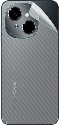 Ten To 11 Back Screen Guard for Tecno Spark Go 1, Tecno Spark Go 1 [Carbon Fiber](Pack of 1)