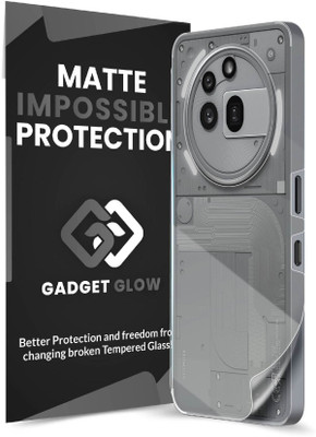 Gadget Glow Back Screen Guard for Nothing Phone (3A) Pro, Nothing Phone (3A) Pro 5G, Nothing 3A Pro(Pack of 1)