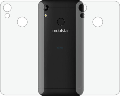 TELTREK Back Screen Guard for MOBISTAR E1 SELFIE (Matte Finish)(Pack of 2)