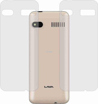 TELTREK Back Screen Guard for LAVA A9 (Matte Finish)(Pack of 2)