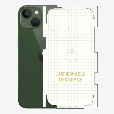 SB SHILD Back Screen Guard for Apple iPhone 13, Unbreakable Back Membrane 360 Protection Screen Guard(Pack of 1)