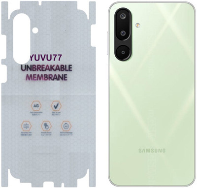 YMC77 Back Screen Guard for SAMSUNG Galaxy M16 5G, Membrane with 360 coverage, unbreakable membrane(Pack of 1)