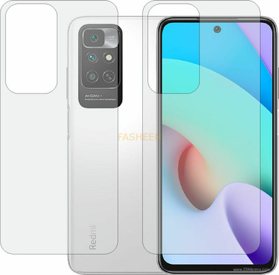 Fasheen Back Screen Guard for MI REDMI NOTE 11 4G (Matte Finish)(Pack of 2)
