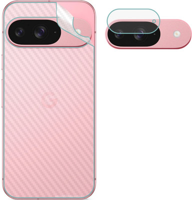 Vatsin Back Screen Guard for Google Pixel 9, Google Pixel 9 [Back Carbon Fiber] [Rear Camera Lens Guard](Pack of 2)