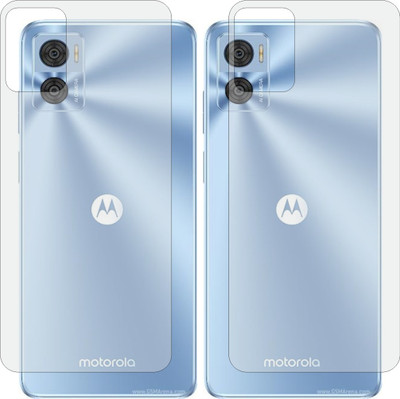 ZINGTEL Back Screen Guard for MOTOROLA MOTO E22 (Matte Finish)(Pack of 2)