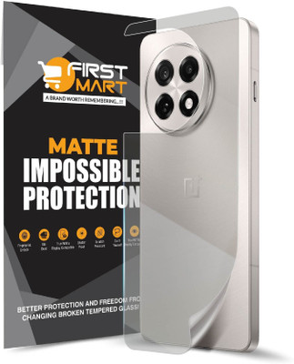 FIRST MART Back Screen Guard for OnePlus 13R 5G, OnePlus 13R, 1+ 13R 5G, Unbreakable Nano Fiber Membrane with Easy Installation(Pack of 1)