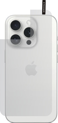 SHIVAAY Back Screen Guard for Apple iPhone 15 Pro, iPhone 15 Pro, 15 Pro(Pack of 2)