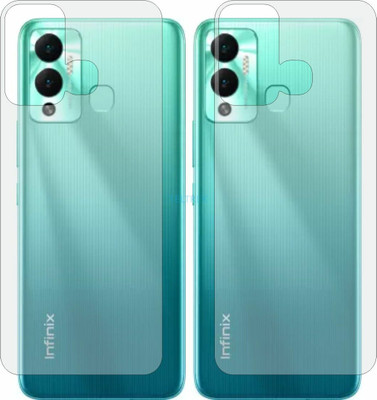 TELTREK Back Screen Guard for INFINIX HOT 12 PLAY X6816 (Matte Finish)(Pack of 2)