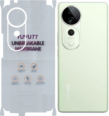 YUVUMCARE Back Screen Guard for Vivo T3 Ultra 5g, Membrane 360 coverage(Pack of 1)