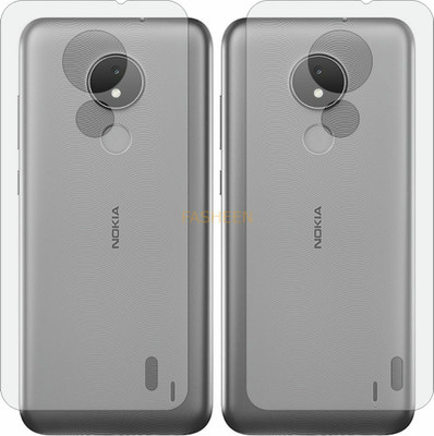 Fasheen Back Screen Guard for NOKIA C21 (Matte Finish)(Pack of 2)