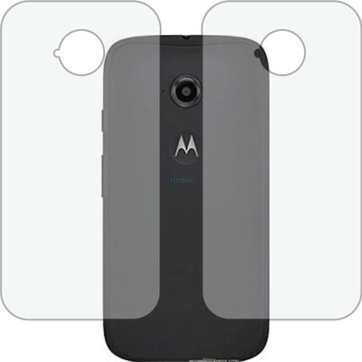 TELTREK Back Screen Guard for MOTOROLA MOTO E 2ND GEN (Matte Finish)(Pack of 2)