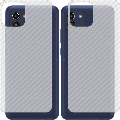 TELTREK Back Screen Guard for SAMSUNG GALAXY A03 SMA035F (Matte Finish)(Pack of 2)