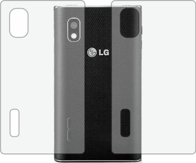 TELTREK Back Screen Guard for LG OPTIMUS L5 DUAL E615 (Matte Finish)(Pack of 2)