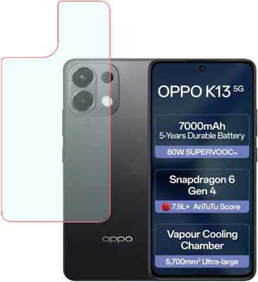 KARTRAY Back Screen Guard for OPPO K13 5G, Back Screen Guard With Matte Finish(Pack of 1)