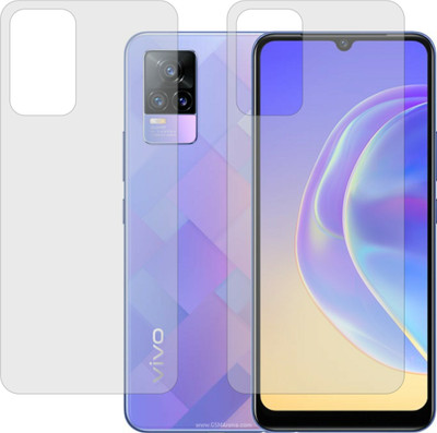 TELTREK Back Screen Guard for VIVO V21E (Matte Finish)(Pack of 2)