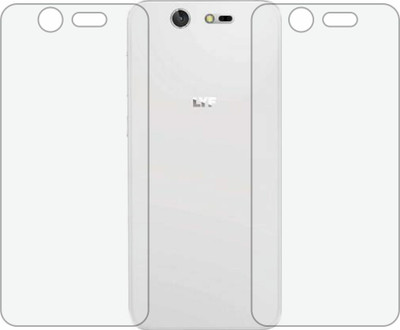 Fasheen Back Screen Guard for RELIANCE JIO LYF EARTH 2(Pack of 2)