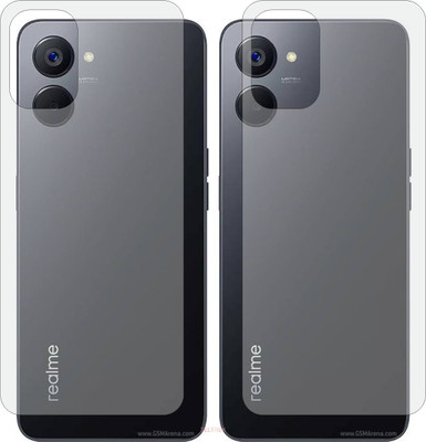 TELTREK Back Screen Guard for REALME V20 V2024 (Matte Finish)(Pack of 2)