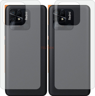 TELTREK Back Screen Guard for REDMI 10 POWER (Matte Finish)(Pack of 2)
