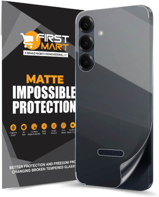 FIRST MART Back Screen Guard for Samsung Galaxy S25 5G, Samsung S25 5G, Samsung S25, 4 Layer Unbreakable Membrane with Easy Installation(Pack of 1)