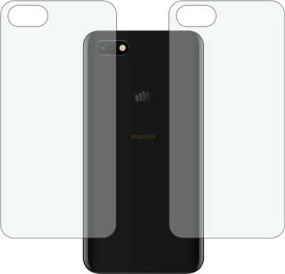 Fasheen Back Screen Guard for MICROMAX CANVAS 1 2018 C1A (Matte Finish)(Pack of 2)