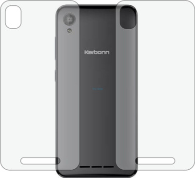 TELTREK Back Screen Guard for KARBONN K9 VIRAAT PLUS (Matte Finish)(Pack of 2)