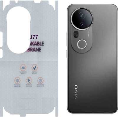 YUVUMCARE Back Screen Guard for vivo T4 Ultra 5G, Membrane 360 coverage, unbreakable membrane(Pack of 1)
